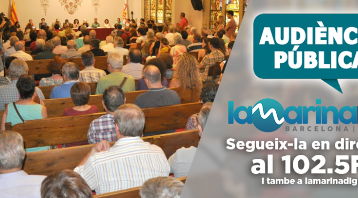 Segueix l’Audiència Pública del districte a través de La Marina FM
