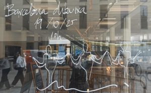 El COAC es convertirà en un gran mural col·lectiu per dibuixar la pau