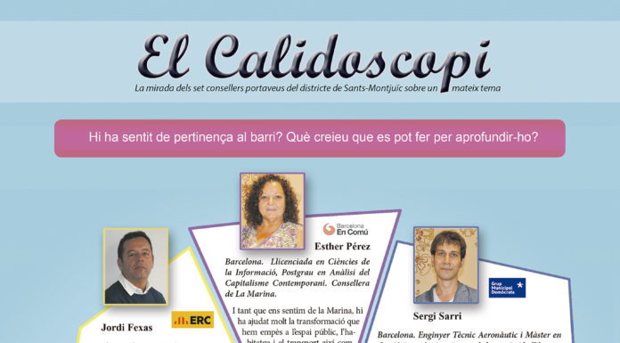 Calidoscopi. Hi ha sentit de pertinença al barri? Què creieu que es pot fer per aprofundir-ho?