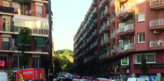 El carrer Alts Forns a la tarda