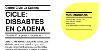 Activitats familiars al Centre Cívic La Cadena