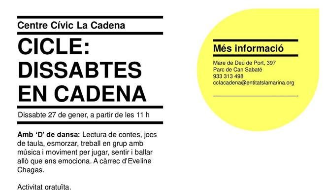 Activitats familiars al Centre Cívic La Cadena