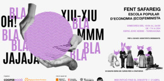 Coincidint amb el 25N, l’Escola popular Eco-feminista a la Zona Franca presenta la seva vint-i-quatrena edició