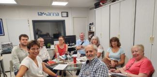 La Marina acull la reunió de junta d’Òmnium Cultural Sants-Montjuïc