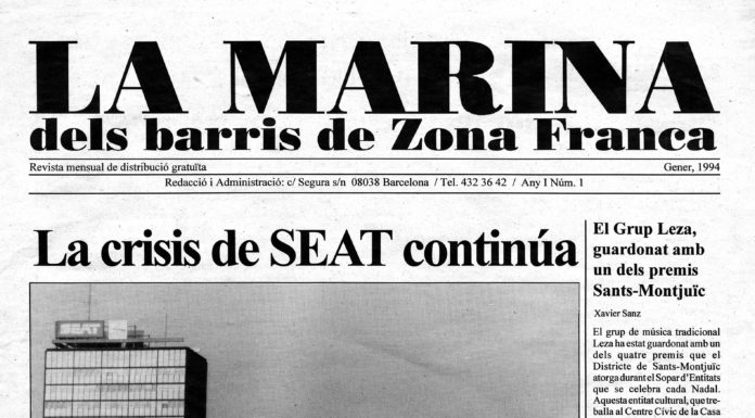 Recordant el nostre passat més immediat De Zona Franca a La Marina, el canvi de nom dels nostres barris