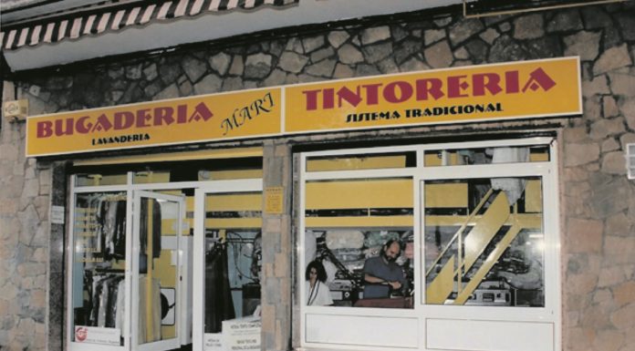 El negocio de las lavanderías en el barrio