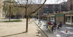 Incivisme als Jardins de la Mediterrània