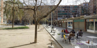 Incivisme als Jardins de la Mediterrània