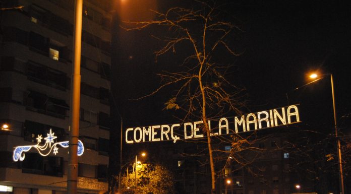 Ja ha arribat el nadal a la Marina!
