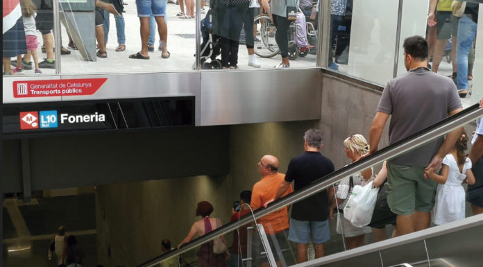 Manifest Inauguració Metro, 8 de setembre 2018