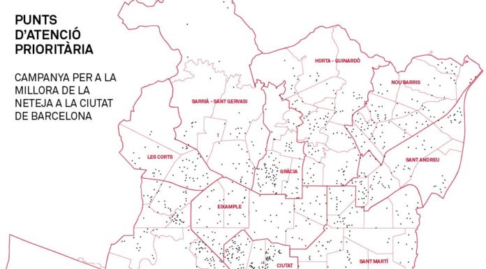 L’Ajuntament detecta 863 punts amb problemes de neteja a la via pública