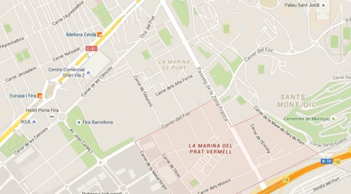 La Marina del Prat Vermell, un dels barris de Barcelona amb menys salut