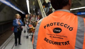 Vaga dels vigilants del metro de Barcelona