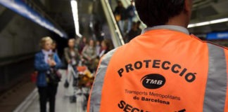 Vaga dels vigilants del metro de Barcelona