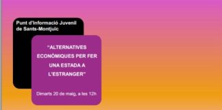 El Punt juvenil de Sants-Montjuïc presenta alternatives econòmiques per fer una estada a l’estranger