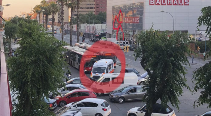 Caos en la calle Altos Hornos