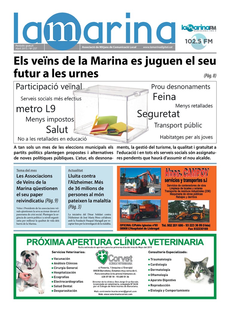 La Marina – Edició abril 2015