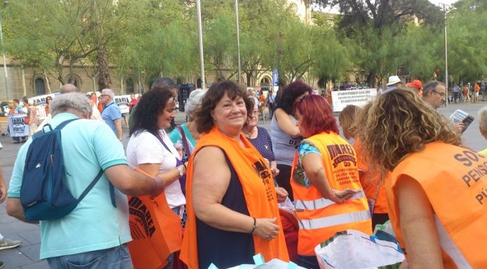 La Marina es mobilitza per unes pensions dignes