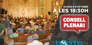 Aquest dijous 8 d’octubre Consell Plenari de Sants-Montjuïc