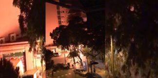 Un incendi sorprèn els veïns de Mare de Déu de Port