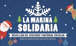La Marina Solidària – Recollida de joguines