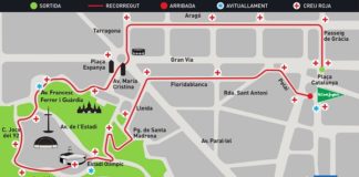 La cursa del Corte Inglés provoca talls en la circulació