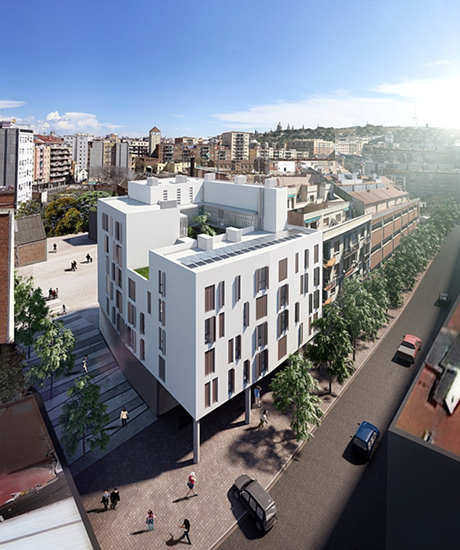Comencen les obres de la segona promoció d’habitatge públic al sector de Can Batlló
