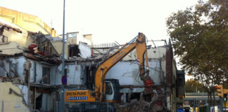 L’antic restaurant – cafeteria La Pèrgola serà un espai urbanitzat d’ús públic