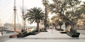 El Port de Barcelona inaugura les illes climàtiques del Port Vell
